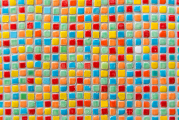 Mosaic tiles of Colorful abstract for background