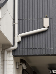 住宅の雨樋　