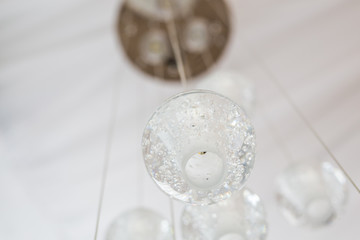 glass balls. interior decor