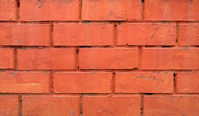 Obraz premium Red brick wall