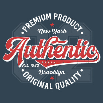 Authentic Premium Product - T-Shirt Design