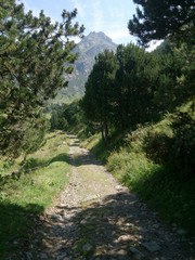 Fototapeta na wymiar Vallée d'Incles en Andorre