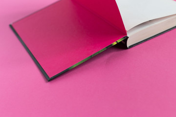 Composition with books on the table