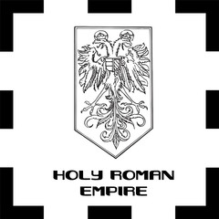Official government ensigns of Foly Roman Empire