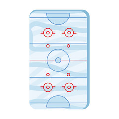 Ice hockey field