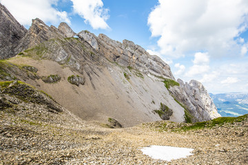 Vue sur le trou de la mouche, Aravis