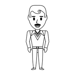 Retro Man cartoon