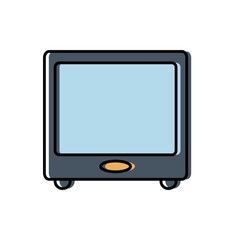 retro television icon