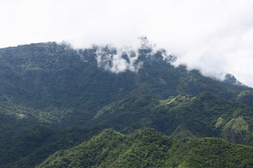 Khao Kho mountain in Phetchabun Province, Thailand