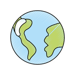 world planet earth icon vector illustration design