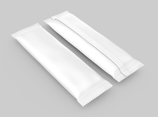 Blank food package mockup