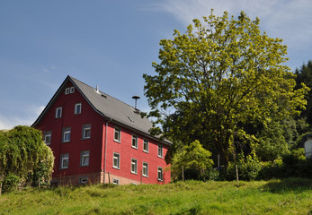Haus in einem Dorf