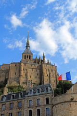 Fototapeta na wymiar France, le Mont St Michel