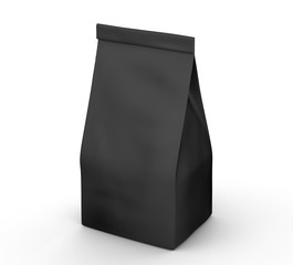 Coffee bean package mockup