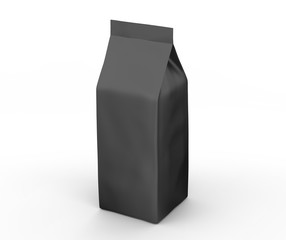 Coffee bean package mockup