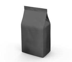 Coffee bean package mockup