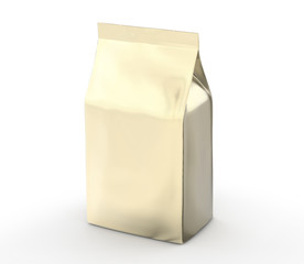 Coffee bean package mockup