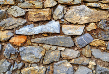 Stylish stone wall background