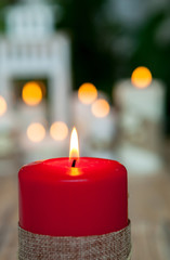 Beautiful Candles in home