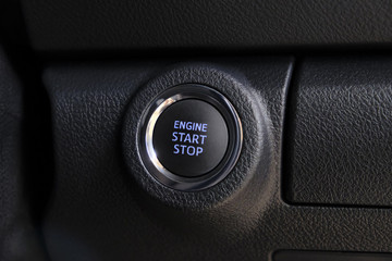 Start stop engine button