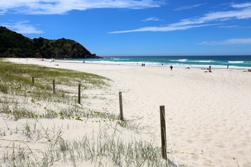 Byron Bay beaches in New South Wales Australia