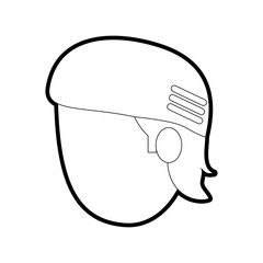 man head vector illustration