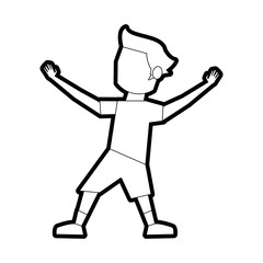 man vector illustration