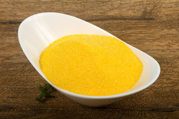 Raw polenta