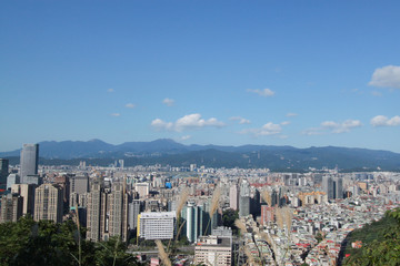 The skyscraper in Taipei ,  Taiwan. Tapei 101 