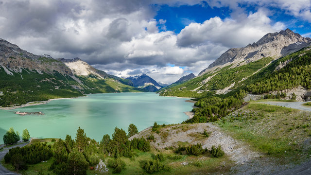 Lake of Cancano - Bormio (Province of Sondrio)