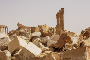 Site archéologique de Palmyre en syrie  - 165538201