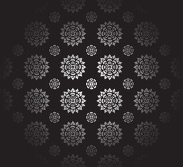 Thai Art Background pattern vector