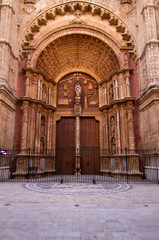 Hauptportal von La Seu, Mallorca