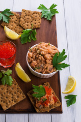 Pate of smoked salmon