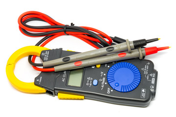 Electric  digital multimeter.