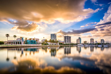 Fototapeta premium St. Petersburg, Florida Skyline