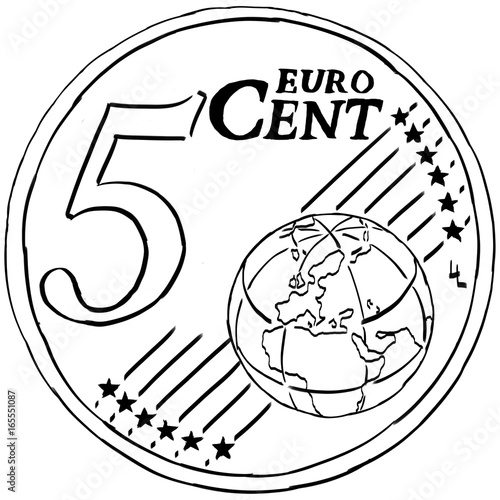 Five Cents Coloring Coloring Pages