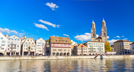 Obraz premium Panorama von Zürich, Schweiz