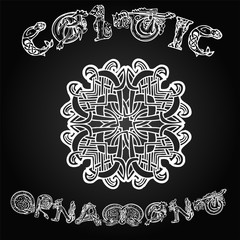 Celtic decorative  ornament