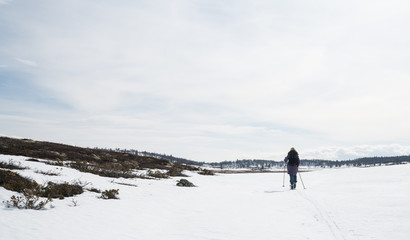 Girl skiing © A.Film