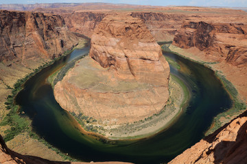 Horseshoe Bend near Page in Arizona. USA