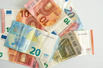 billets de banque en Euro français