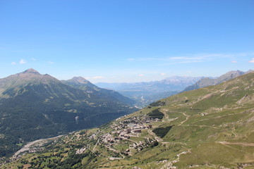 Fototapeta premium Orcières, Alps, France