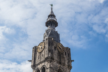 Le Beffroi de béthune, sa place, ses maisons et son architecture, Béthune, Pas de Calais, Hauts-de-France, France