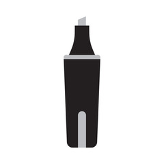 Marker pen icon over white background vector illustration