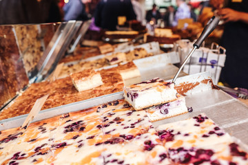 Borough market in London