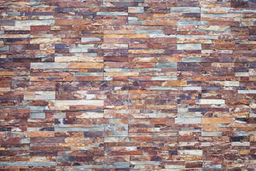 Stone wall pattern natural surface. Modern and creative interior and exterior walls design. Brick wall building and brick wall decoration texture.