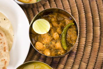 Chana Masala or Spicy Chick Peas