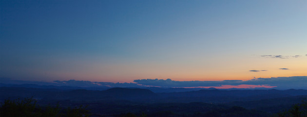 Summer Sunset in Serbia