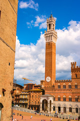 Obraz premium Famous Torre del Mangia